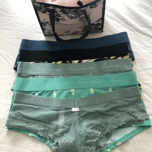 NWOT Bundle of VS Pink Panties